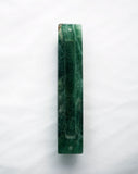 Fluorite Stone Mezuzah Case- Handmade Carved - Jewish Gift- Judaica for the Home, Wedding, Bar/ Bat-Mitzvah, Baby- Green
