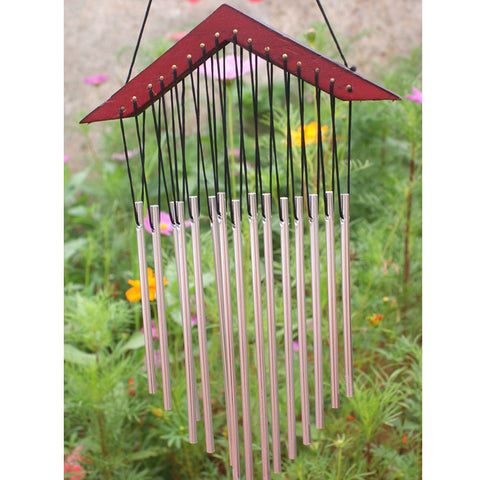 15 Tubes Antique Windchime Yard Garden Outdoor Living Decoration Wind Chimes Hanging Gift