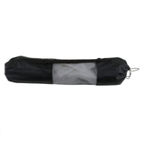 Portable Yoga Mat Bag Polyester Nylon Mesh black backpack for health sports