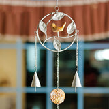 Dream Catcher Hangings Decor Dreamcatcher Accessories Wind Chime Resin Birds Wrought Iron Wind Chimes
