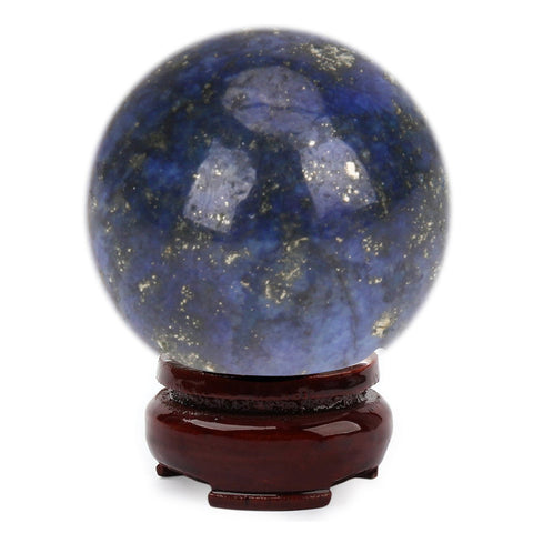 Crystal Sphere 1 Pcs 20 mm Natural Lapis Lazuli Hand Massager Crystal Balls Healing Chakra Reiki Balls Craft Stone Funny Toys