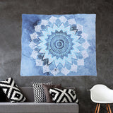Drop Indian Printed Elephant Mandala Throw Hippie Tablecloth Hanging Decorative Wall Tapestries-Tablecloth 210X150cm