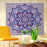 Vanitas Mandala Wall Hanging Moroccan Indian Printed Decorative Wall Tapestries Tablecloth 144x142cm