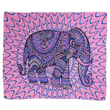 Dorp Shipping Elephant Tapestry Round Mandala Indian Hippie Boho Wall Hanging Beach Throw Towel Mat Blanket with Tassels