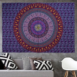 Elephant Square Indian tablecloth Wall Hanging Hippie Elephant Mandala Bedspread Ethnic Throw Art Multifunction