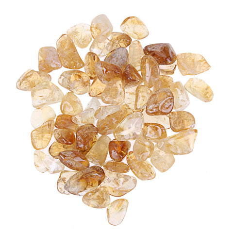 Rough Natural Citrine Chip Stone Brazil Raw Natural Crystals for Reiki Healing 2.2 Pounds- 100g