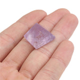 Pyramid Natural Purple Crystal Stone Healing Orgone Feng Shui Gemstone for Home Decor Ornaments Gift 15/25/50mm