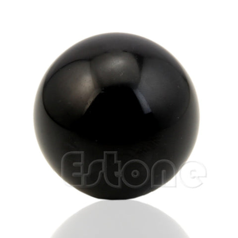 50mm Black Bian Stone Hand Ball Natural Massaging Smooth Healing Crystal Sphere
