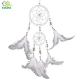 5 Color White Conch Dream Catcher With Feathers Window/Car/ Wall Hanging Decoration Ornament
