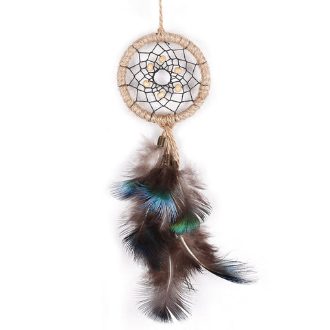 Dream Catcher Peacock Feather