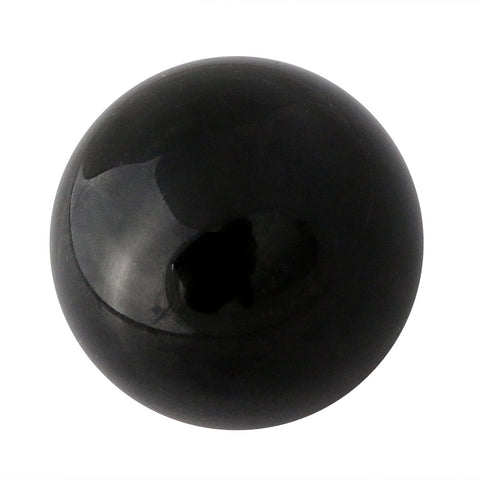Asian Rare Natural Mineral Black Obsidian Sphere Large Crystal Ball Healing Stone