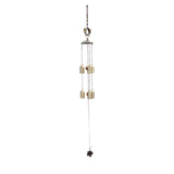 Retro Style Copper Wind Chimes 6 Bells Outdoor Garden Living/Yard Hanging Decorations Living Wind Chimes Yard Garden
