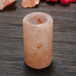 Himalayan Crystal Salt Lamp Rock Candle Holder Healing Lonizing Salt Lamp Light Glowing Attractive for Home Decor