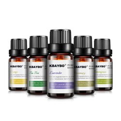 Essential Oil for Diffuser, Aromatherapy Oil Humidifier 6 Kinds Fragrance of Lavender, Tea Tree, Rosemary, Lemongrass, Orange
