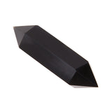 50-70mm Natural Obsidian Black Crystal Double Terminated Wand Healing Home decor/DIY ornament