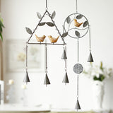 Creative Metal bird garden wind chime metal decoration for home beautiful decoration for home garden metal wind chime